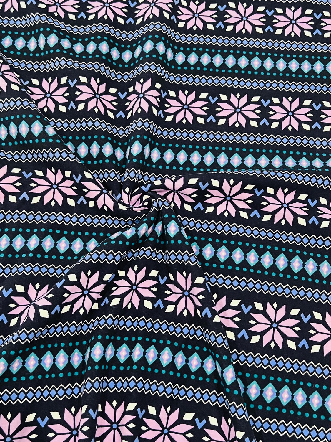 Winter Stripes, Cool | Tracksuiting Sweatshirt French Terry Fleece | 160cm Wide