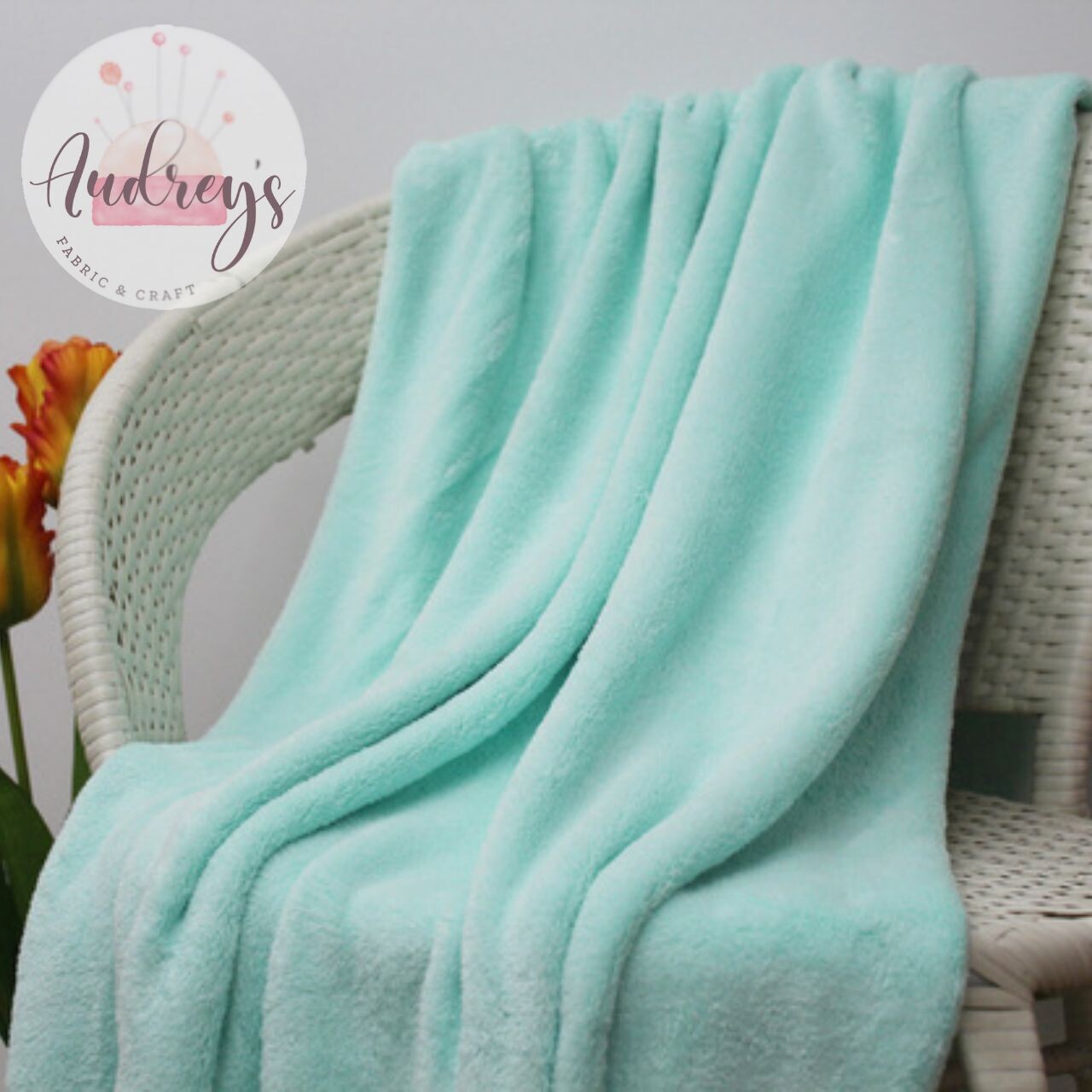 Mint | Microfiber Plush Terry Towelling | 160cm Wide
