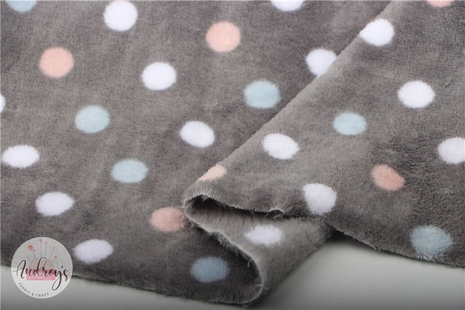 Spots | Coral Fleece Cuddle Plush Fleece | 180cm Wide
