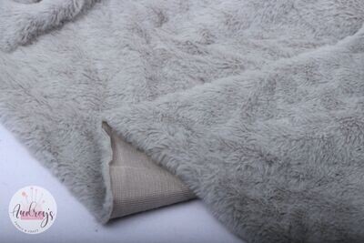 Soft Grey | Luxury Faux Fur | 164cm Wide