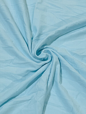 Light Blue | Cotton Lycra Solid, 180gsm | 176cm Wide