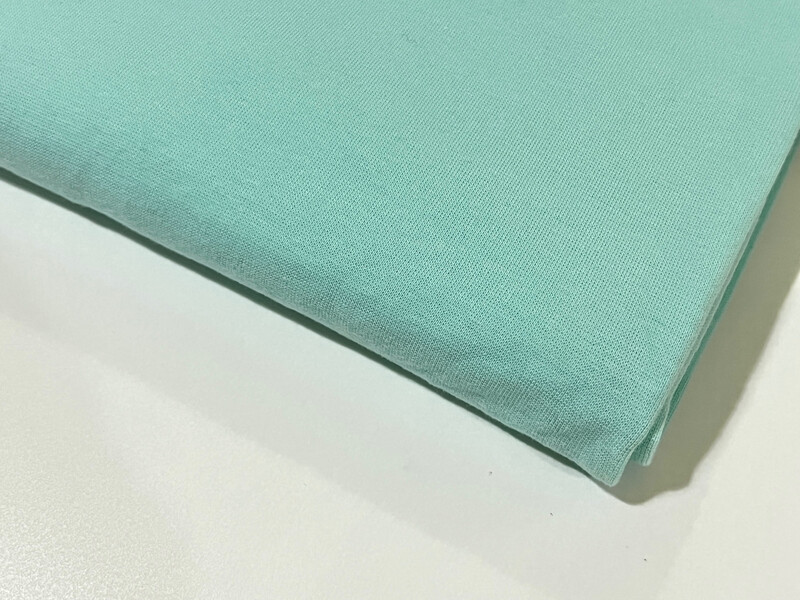 One Way Ribbed Aqua | 1x1 Ribbing | 76cm Tubular