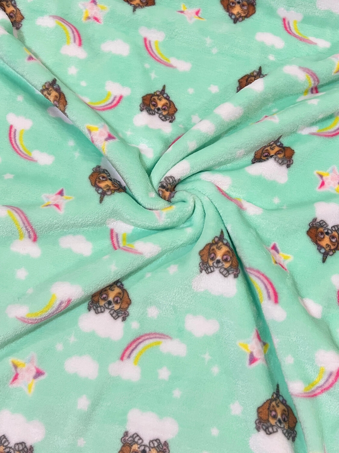 Paw Patrol Skye | Licensed Plush Coral Fleece | 172cm Wide