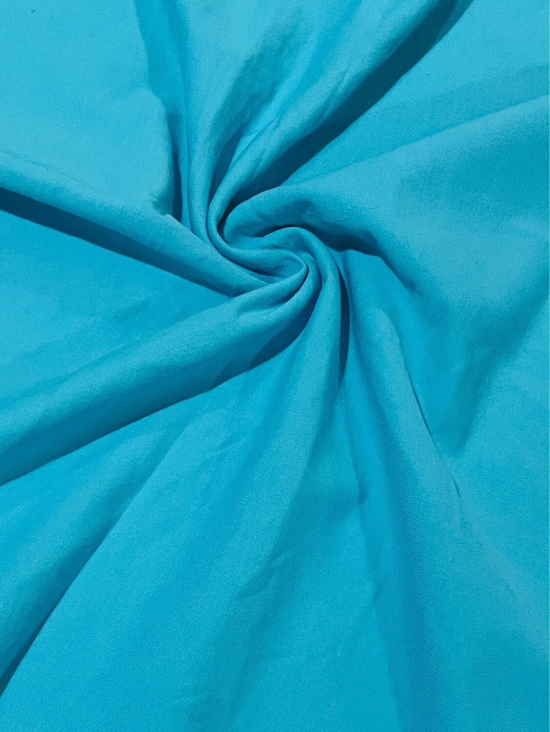 Turquoise | Stretch French Terry Solids, 300gsm | 172cm Wide