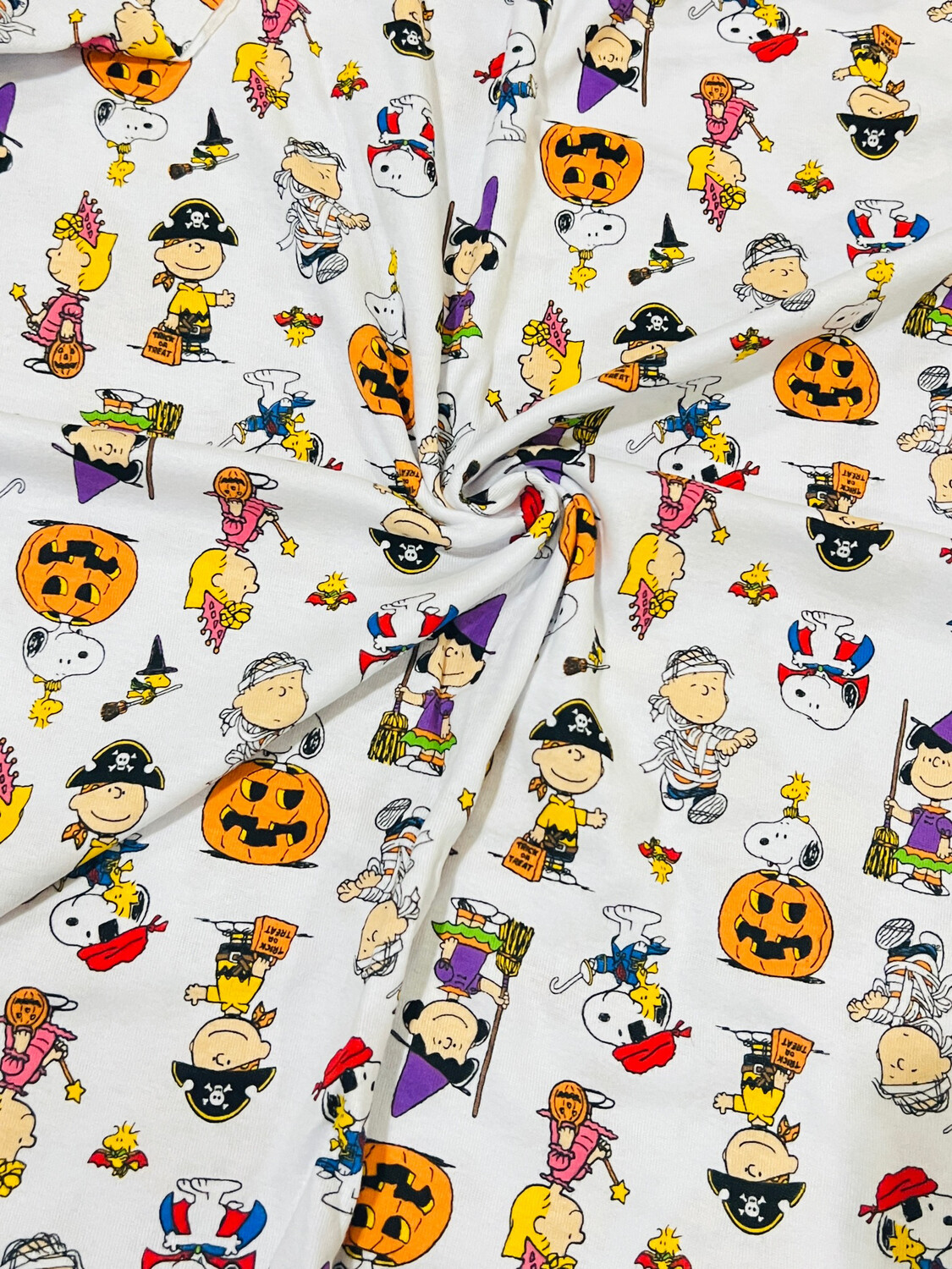 Snoopy&#39;s Halloween | Licensed Cotton Jersey, 170gsm | 180cm Wide