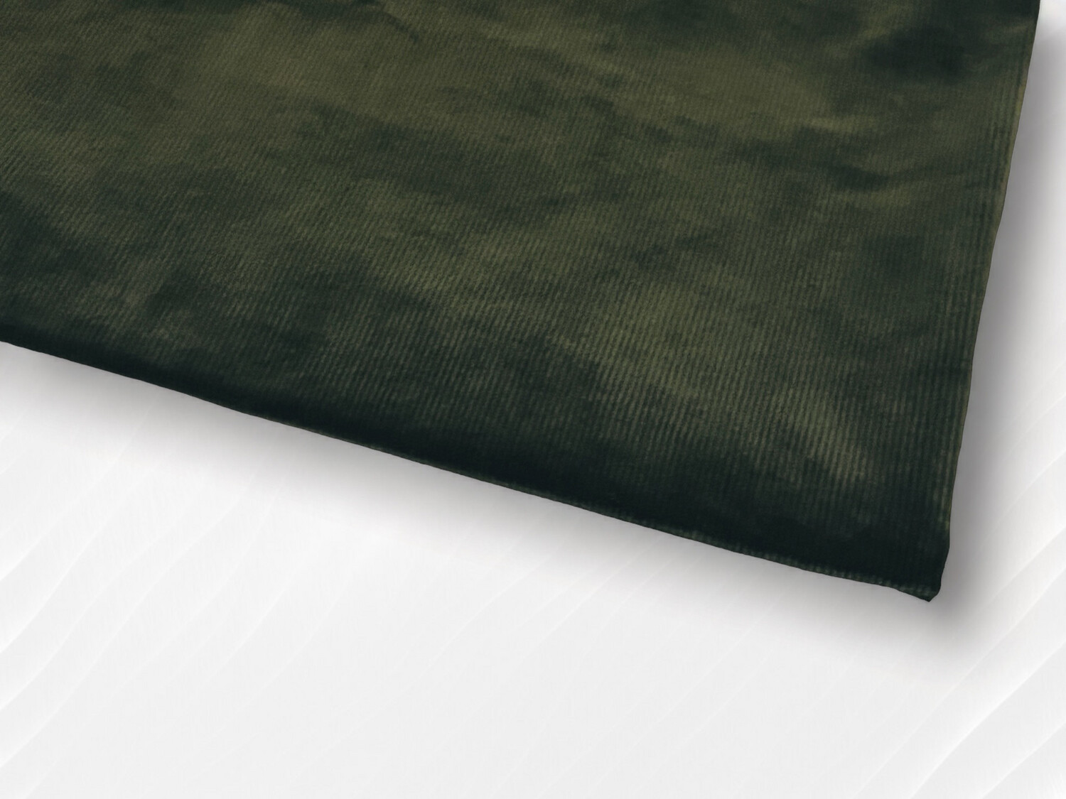 Dark Khaki | Stretch 12-Wale Corduroy | 140cm Wide