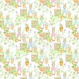 Peter Rabbit, In the Garden | Custom Quilting Cotton | 112cm wide