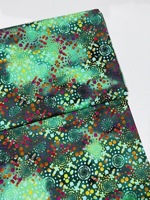 Dreamscapes, Green | Quilting Cotton | 112cm wide