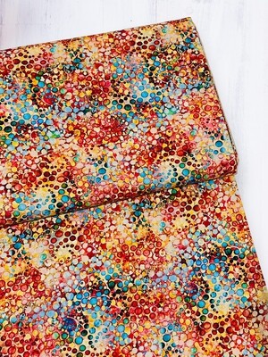 Pebbles, Reds | Quilting Cotton | 112cm wide