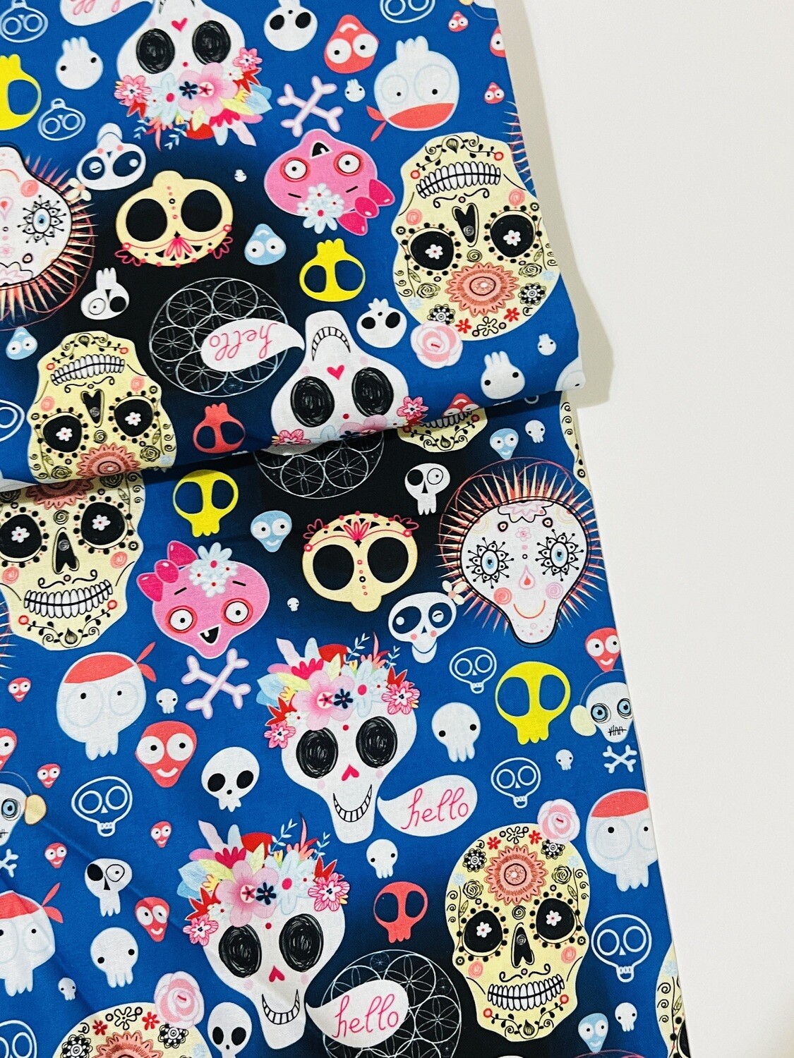 Fiesta Skulls | Quilting Cotton | 112cm wide