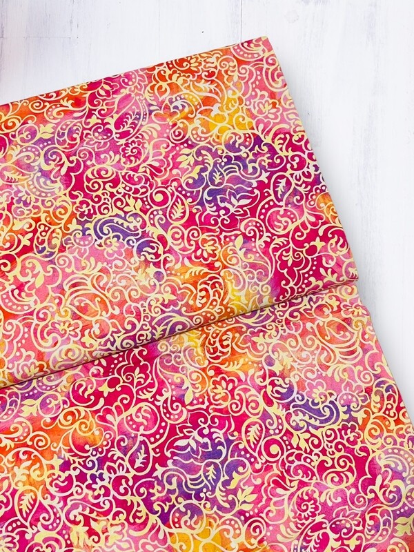 Paisley Scrolls, Warm | Quilting Cotton | 112cm wide