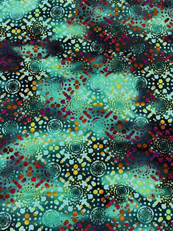 Dreamscapes, Green | Quilting Cotton | 112cm wide