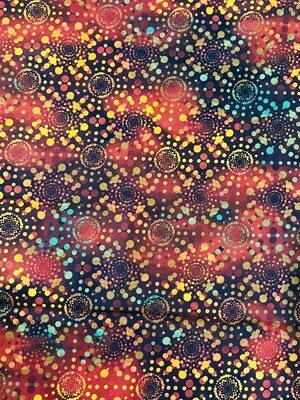 Dreamscapes, Reds | Quilting Cotton | 112cm wide
