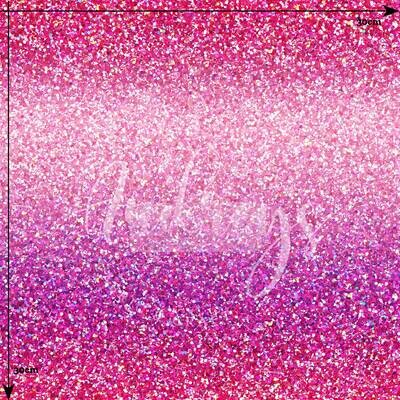 Ombre Hot Pink Glitter | PRE-ORDER | Choose Your Own Base