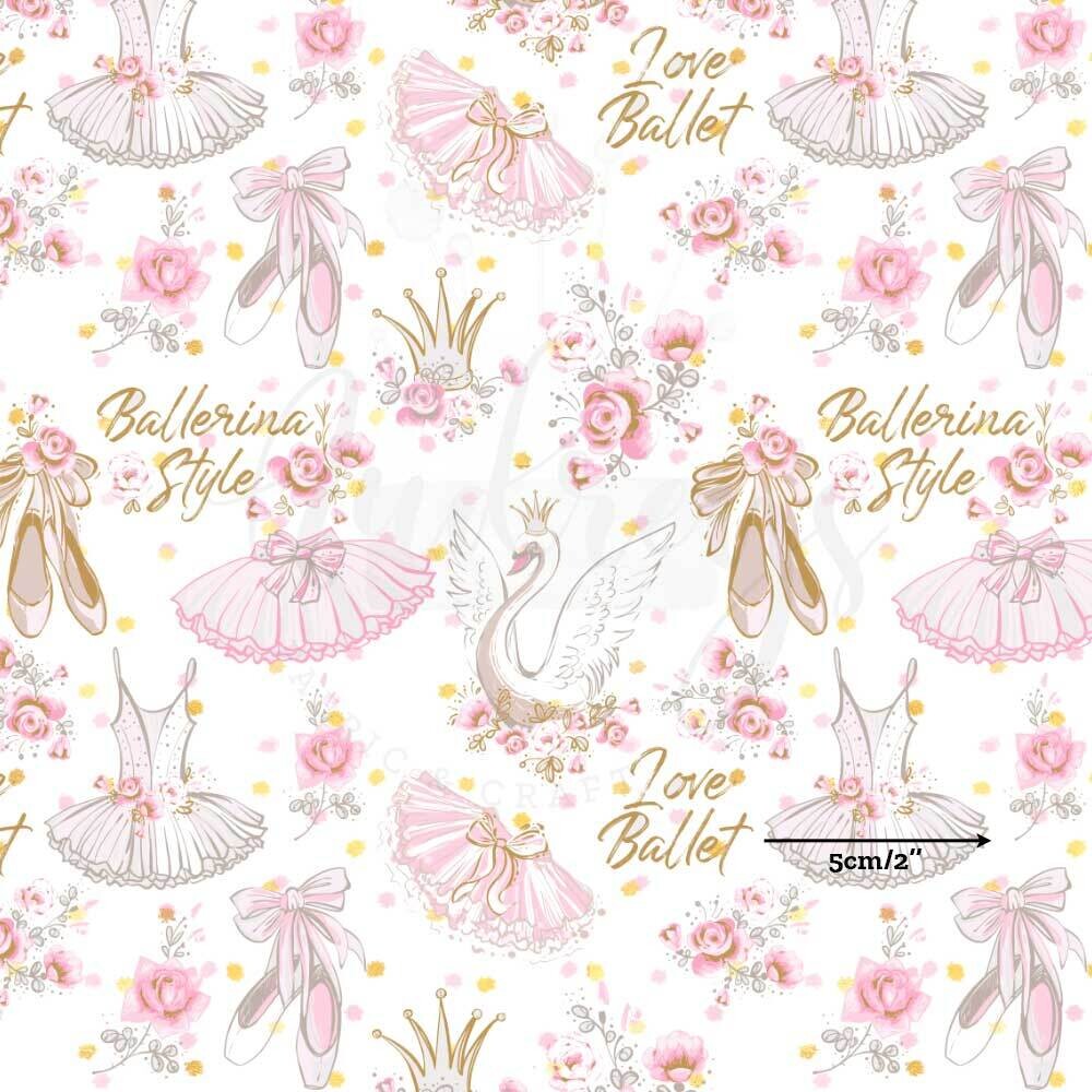 Ballerina Style | Digital-Print Cotton Woven | 145cm wide