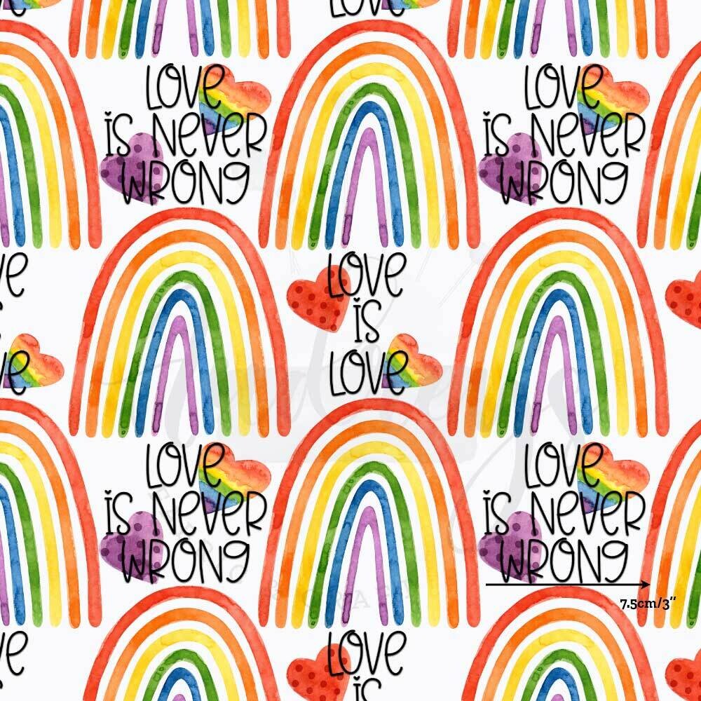 Love is Love | Digital-Print Cotton Woven | 145cm wide