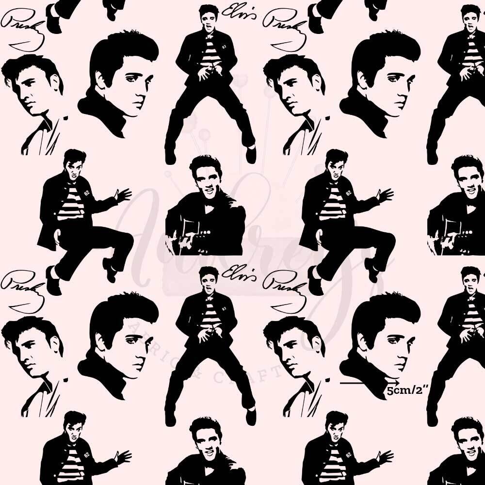 Elvis | Digital Print Custom Cotton Woven | 145cm wide