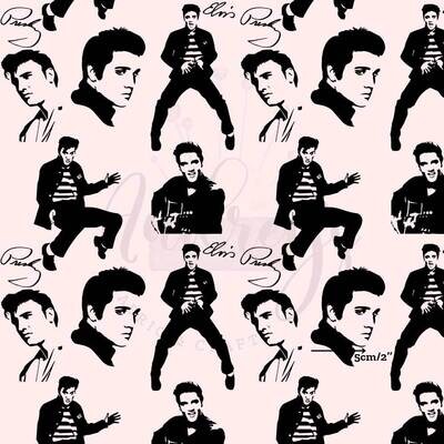 Elvis | Digital Print Custom Cotton Woven | 145cm wide