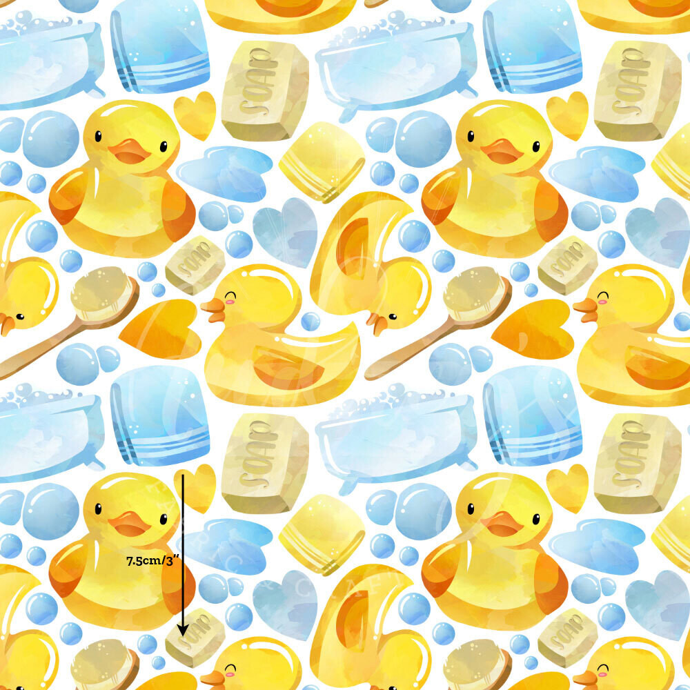 Rubber Duckie | PUL Waterproof Fabric | 150cm wide