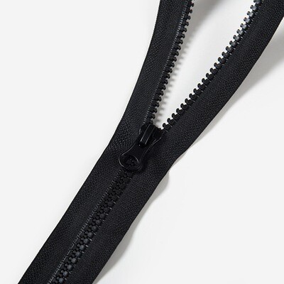 Black | Zipper Sliders | Fits #5 Plastic Chunky Zippers