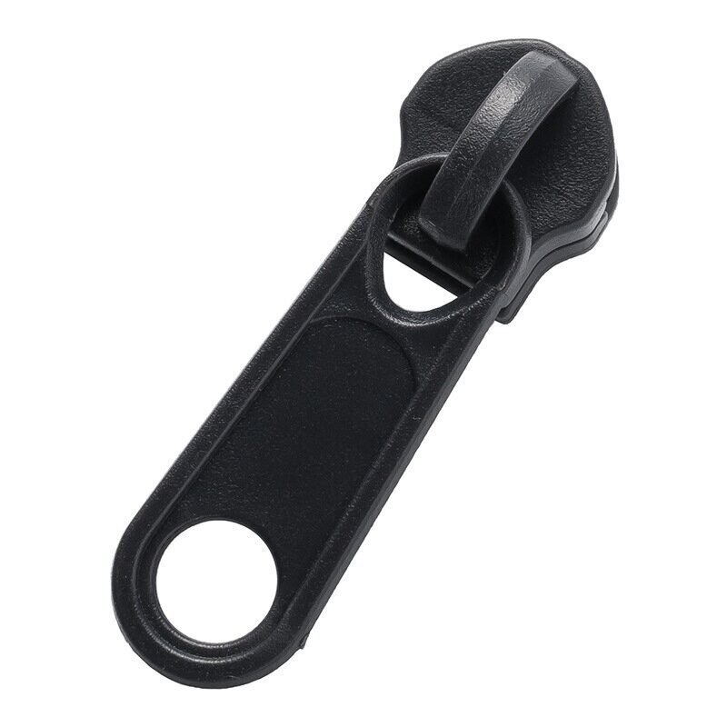 Black | Zipper Sliders | Fits #5 Plastic Chunky Zippers