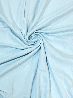 Ice Blue | Cotton Lycra Solid, 180gsm | 176cm Wide