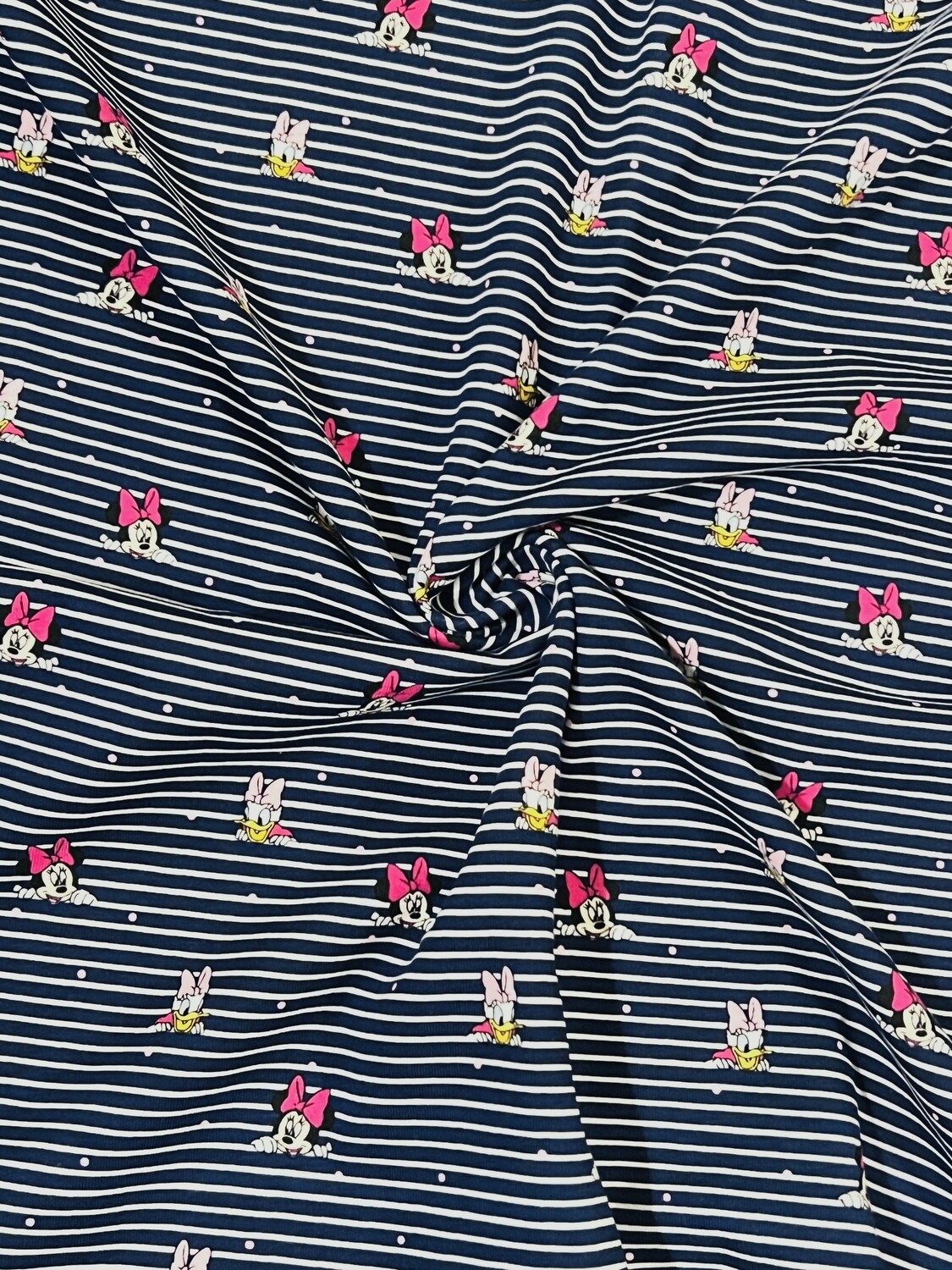 Minnie Peek-A-Boo | Licensed Cotton Jersey, 180gsm | 185cm Wide