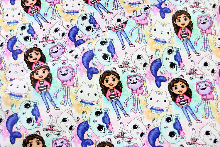 Gabby Watercolour | Custom Quilting Cotton | 145cm wide