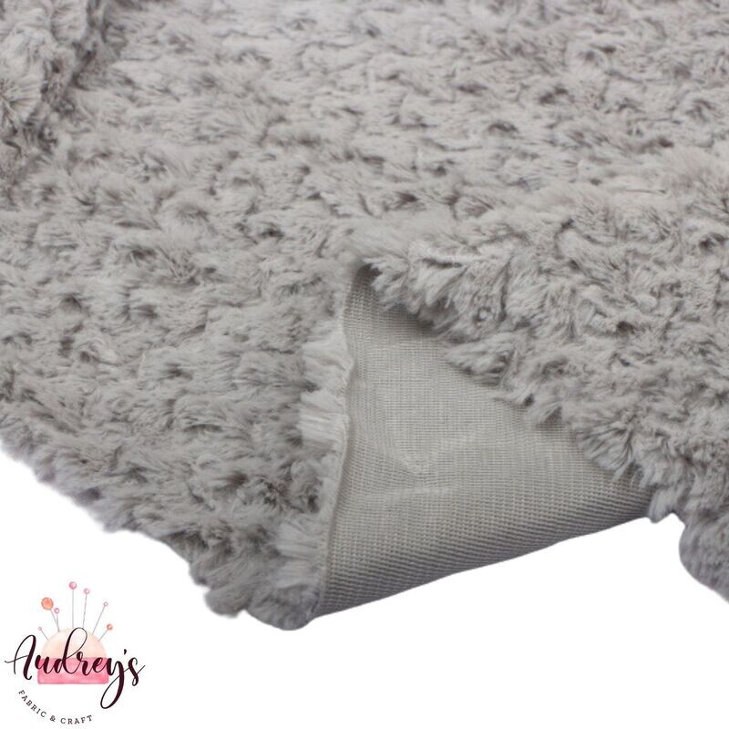 Shaggy Grey | Luxury Faux Fur | 155cm Wide