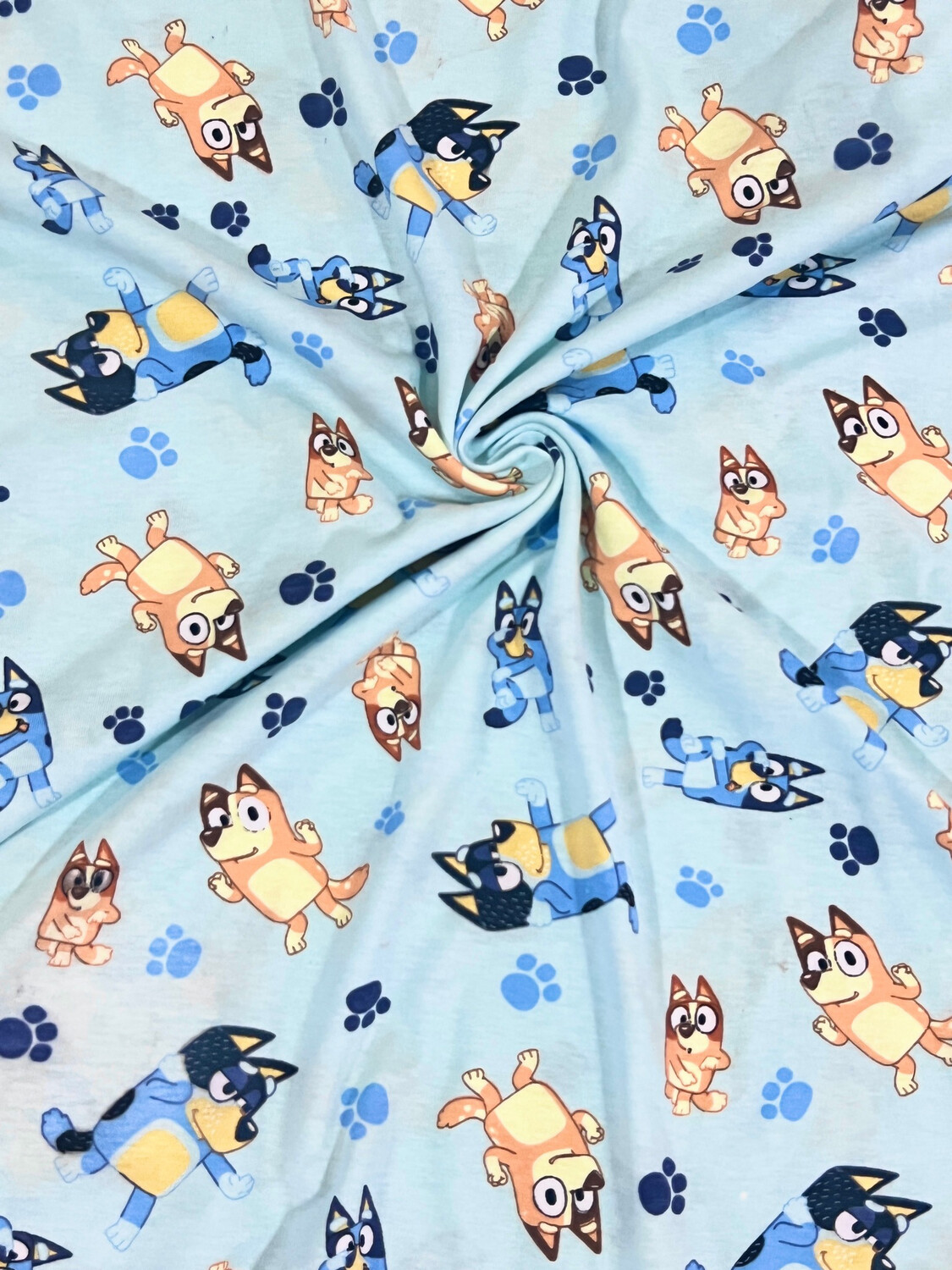 Dance Mode, Blue | Licensed Cotton Jersey, 180gsm | 170cm Wide