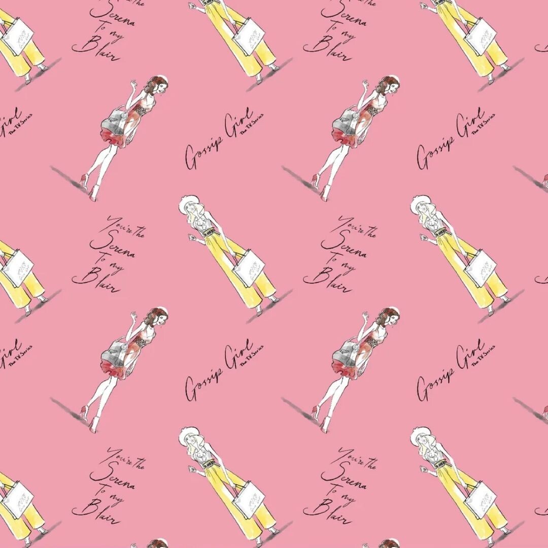 Gossip Girl, Upper East Side | Licensed Quilting Cotton | 112cm Wide