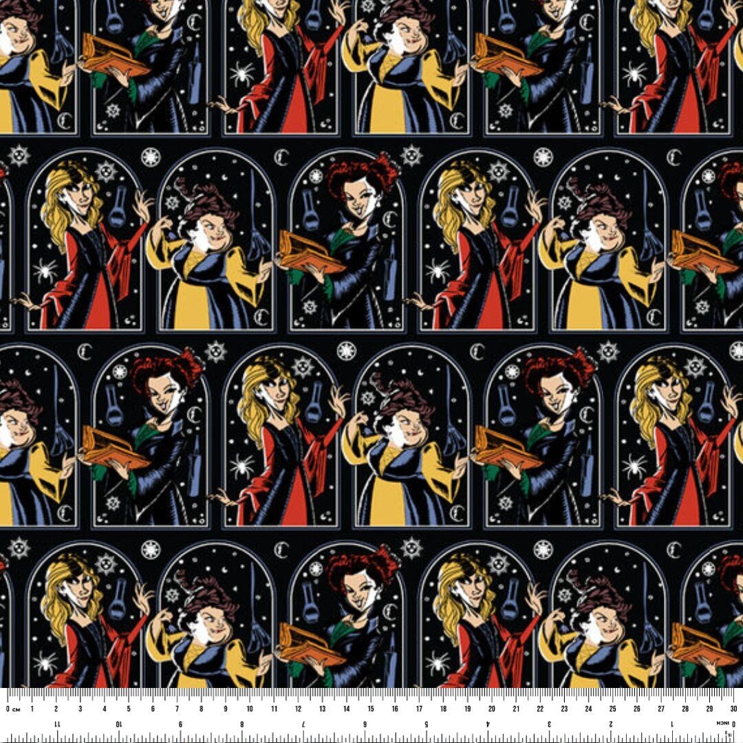 Witches, Hocus Pocus | Licensed Quilting Cotton | 112cm wide
