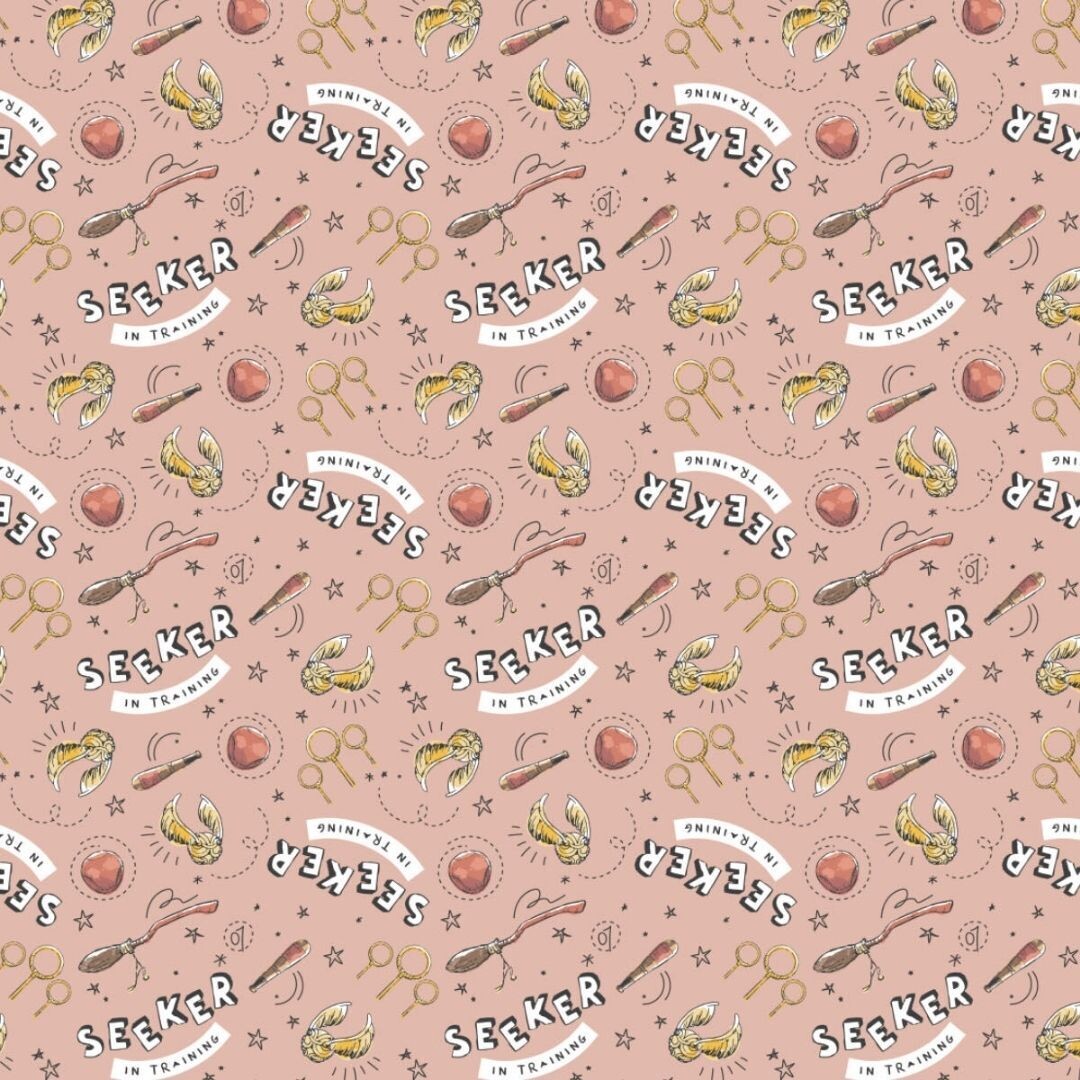 Harry Potter, Seeker Training | Licensed Quilting Cotton | 112cm Wide