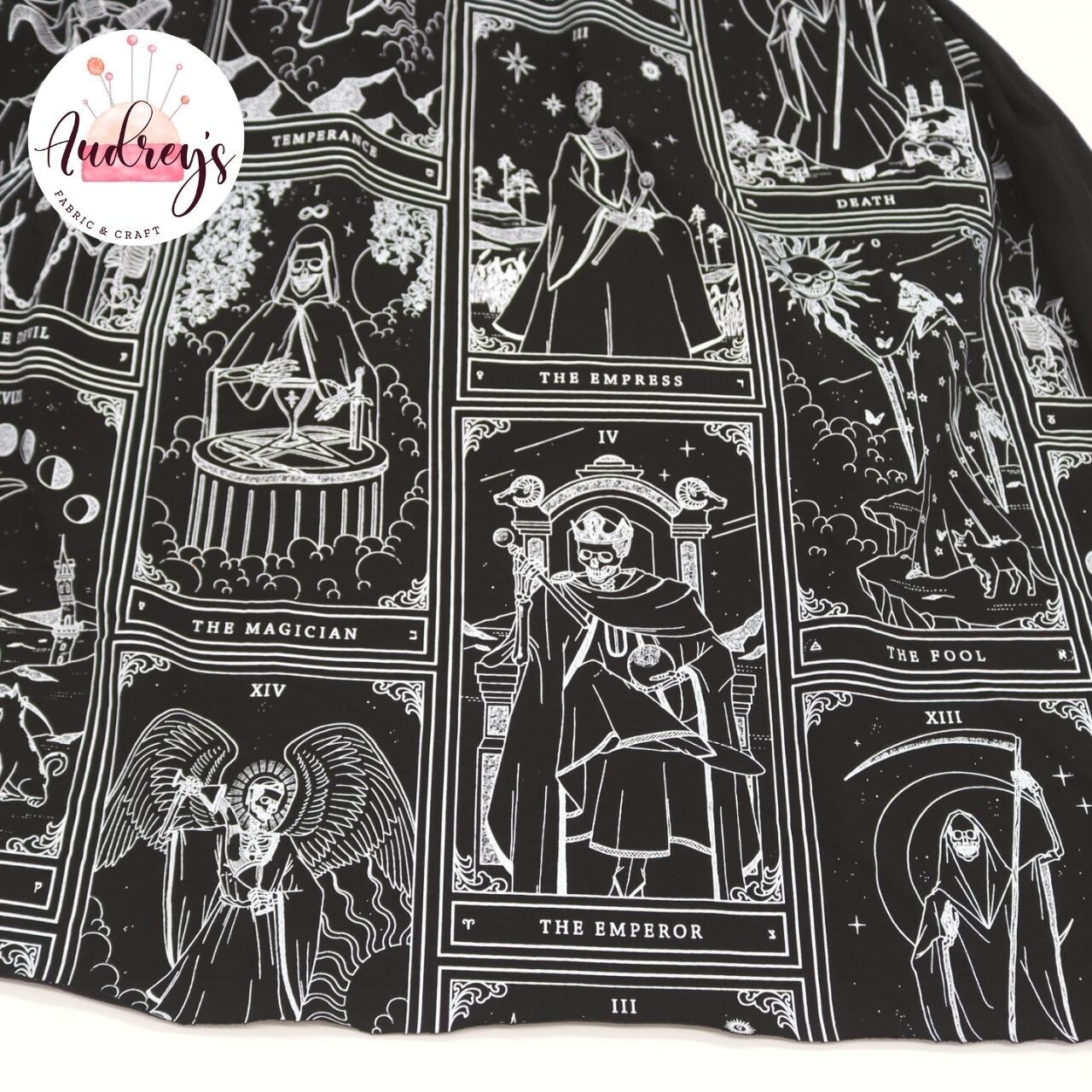 Tarot | Cotton Lycra, 250gsm | 184cm Wide