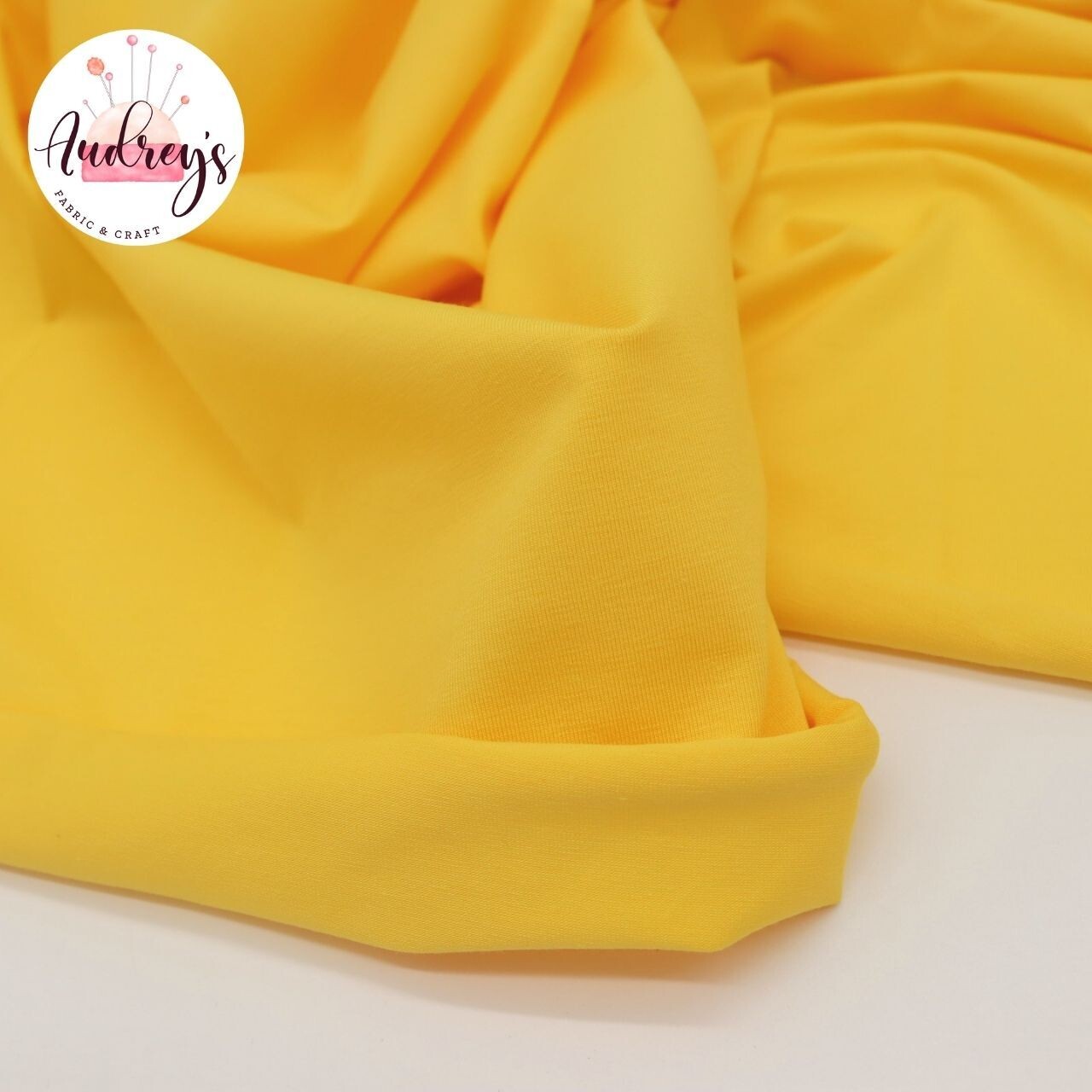 Aussie Gold | Cotton Lycra Solid, 180gsm | 175cm Wide