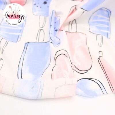 Icypole | Combed Cotton Jersey T-Shirting Fabric | 155cm Wide