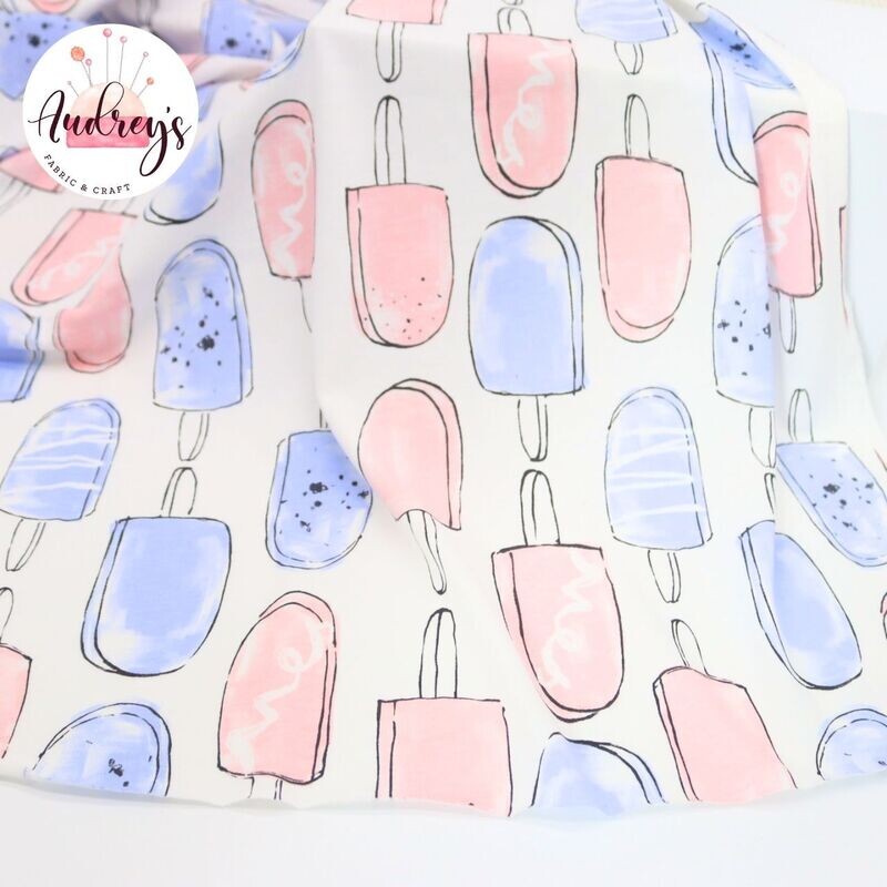 Icypole | Combed Cotton Jersey T-Shirting Fabric | 155cm Wide