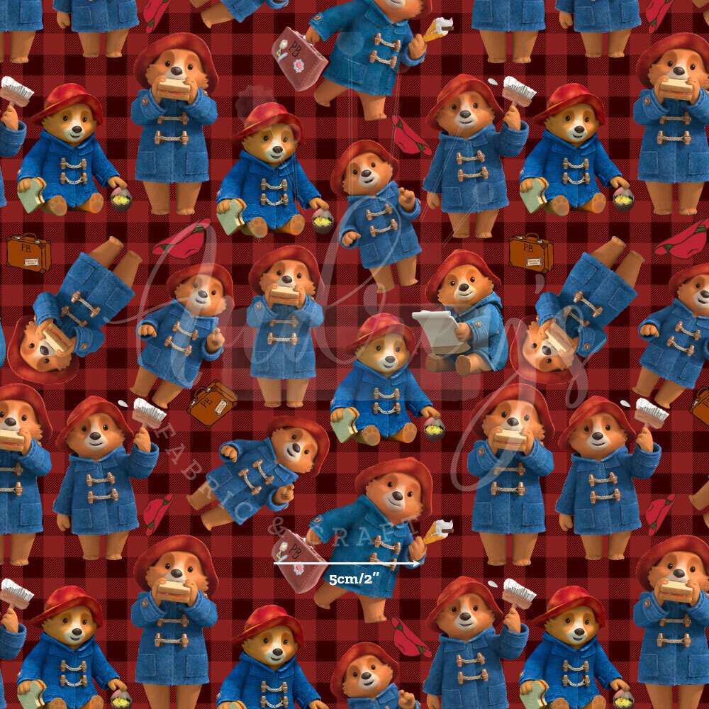 Paddington | Digital Print Custom Cotton Woven | 145cm wide