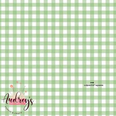 Green Gingham | PRE-ORDER | Choose Your Own Base