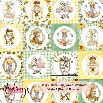 Holly Hobbie, Sunflower Patchwork | PRE-ORDER | Choose Your Own Base