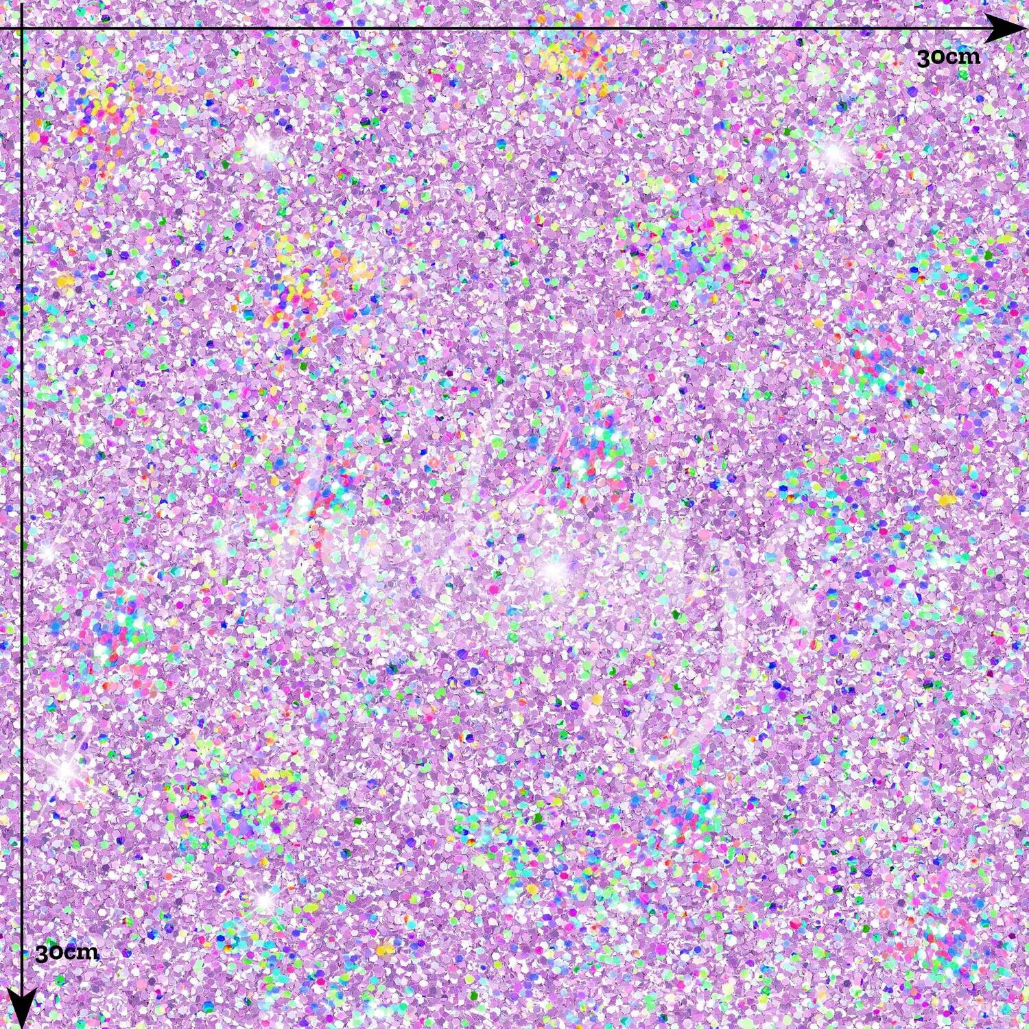 Lavender Confetti Glitter | Digital Print Cotton Woven | 145cm wide