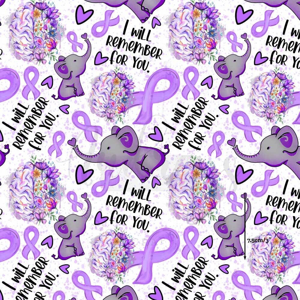 I Will Remember for You | Digital-Print Cotton Woven | 145cm wide