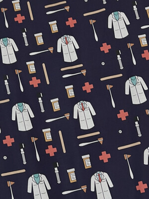 Healthcare Heroes | Quilting Cotton | 112cm wide