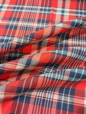 Highland Tartan | Cotton Linen Blend | 148cm wide