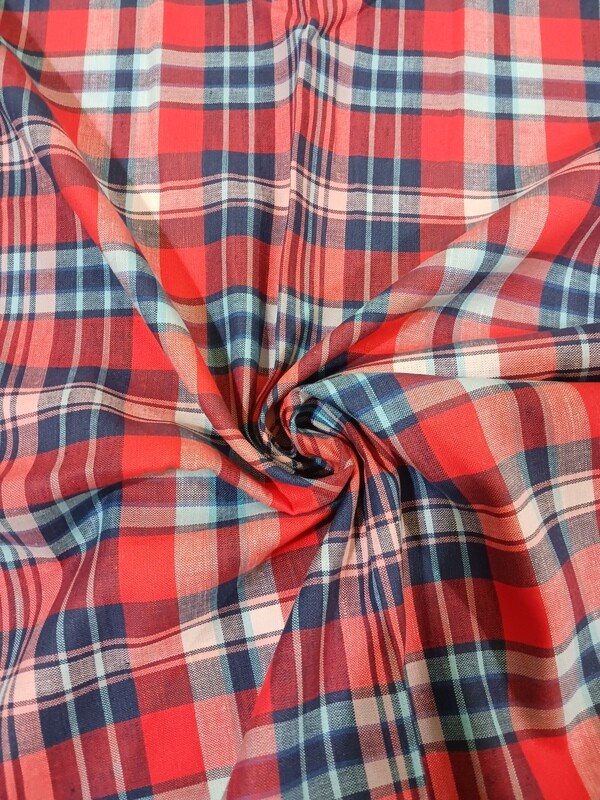 Highland Tartan | Cotton Linen Blend | 148cm wide