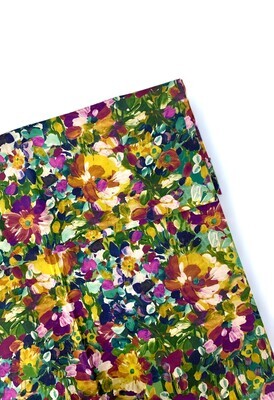 Painterly Petals - Meadow | Quilting Cotton | 112cm wide