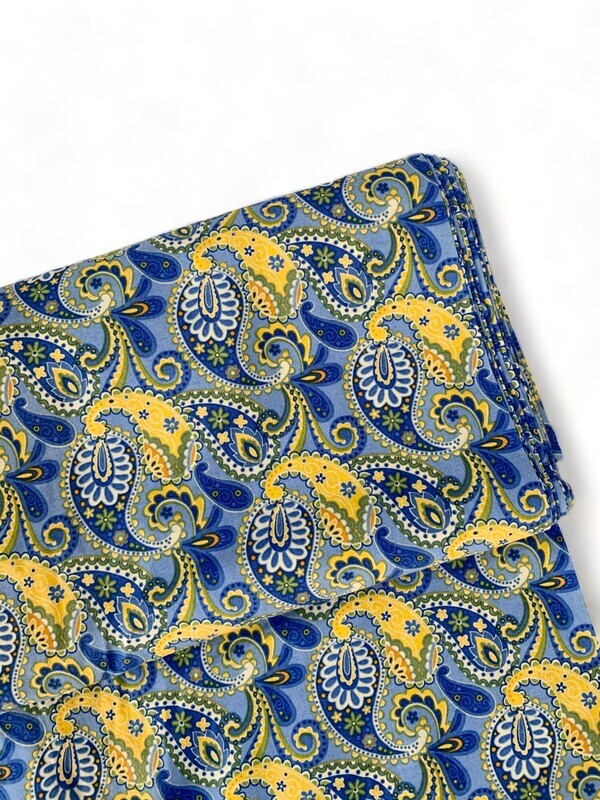 Summer Paisley | Quilting Cotton | 112cm wide