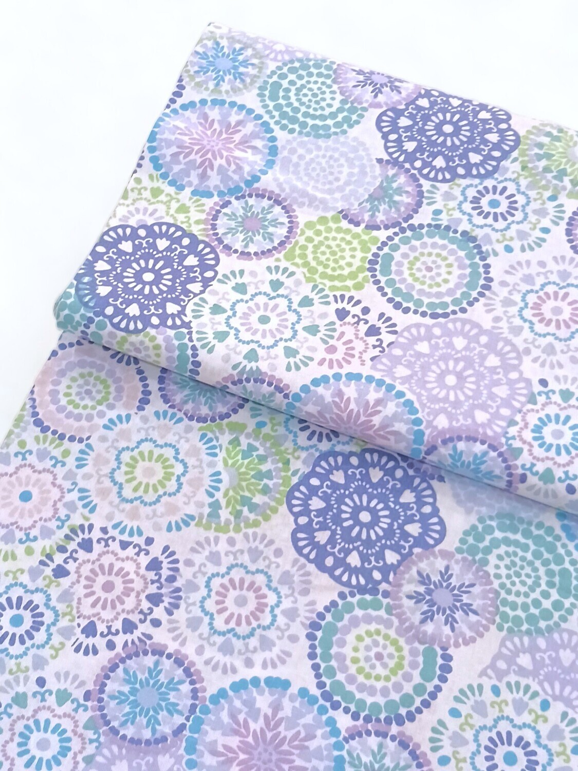 Pastel Mandalas | Quilting Cotton | 112cm wide