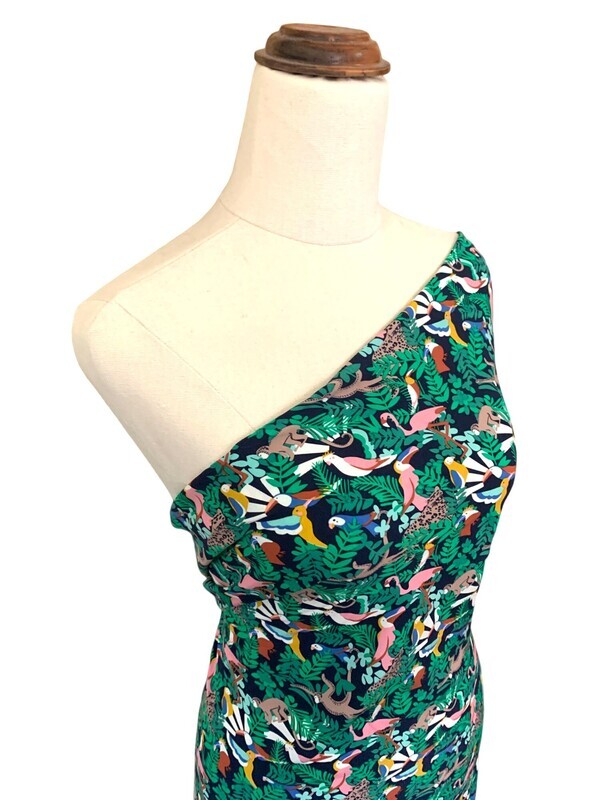 Jungle Mosaic | Tencel Rayon Fabric | 138cm wide