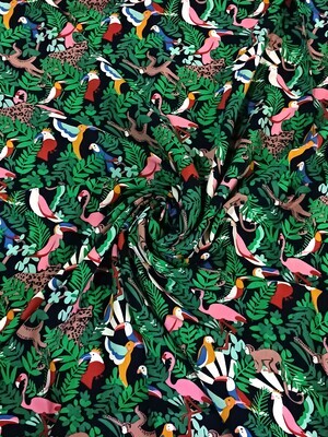 Jungle Mosaic | Tencel Rayon Fabric | 138cm wide